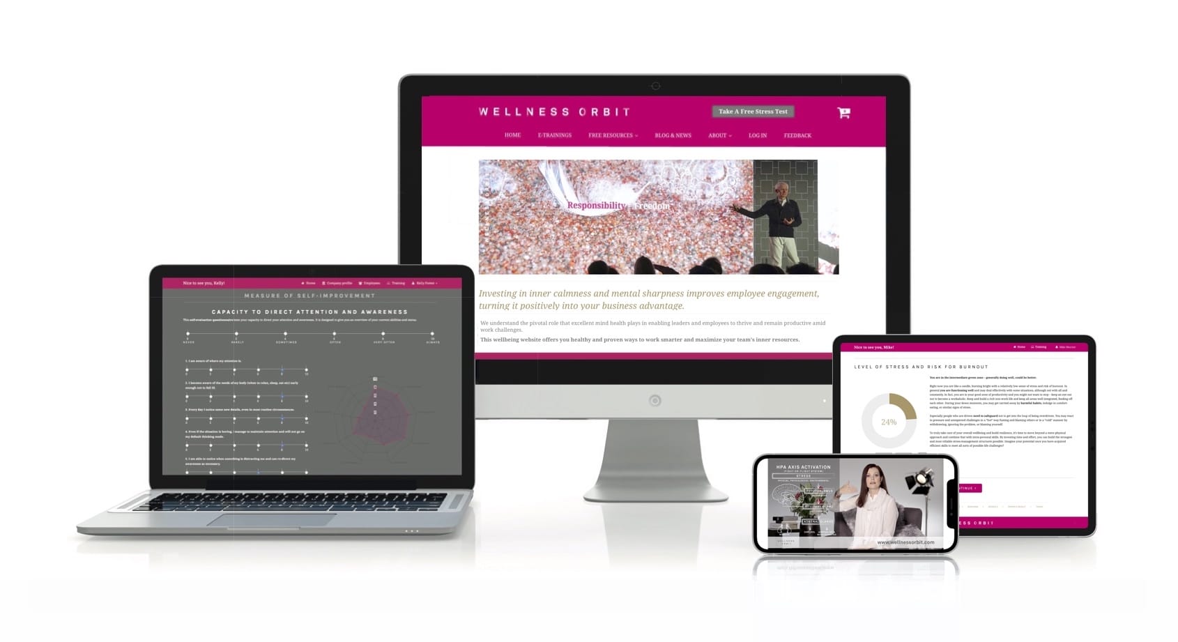Wellness Orbit is the world's first fully digital mental wellness gym for teams Wellness Orbit is the world's first fully digital mental wellness gym for teams